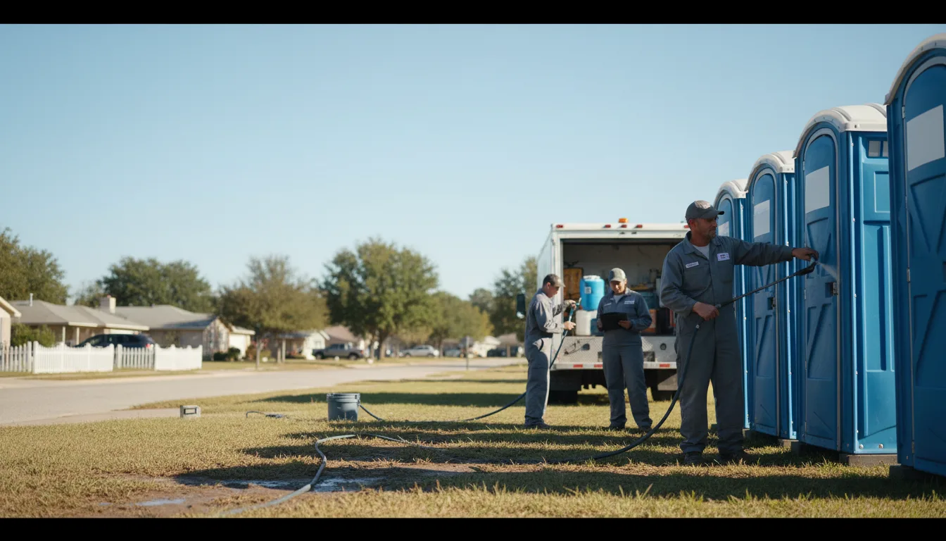 Long-Term Portable Toilet Rental in Oregonia, OH near me